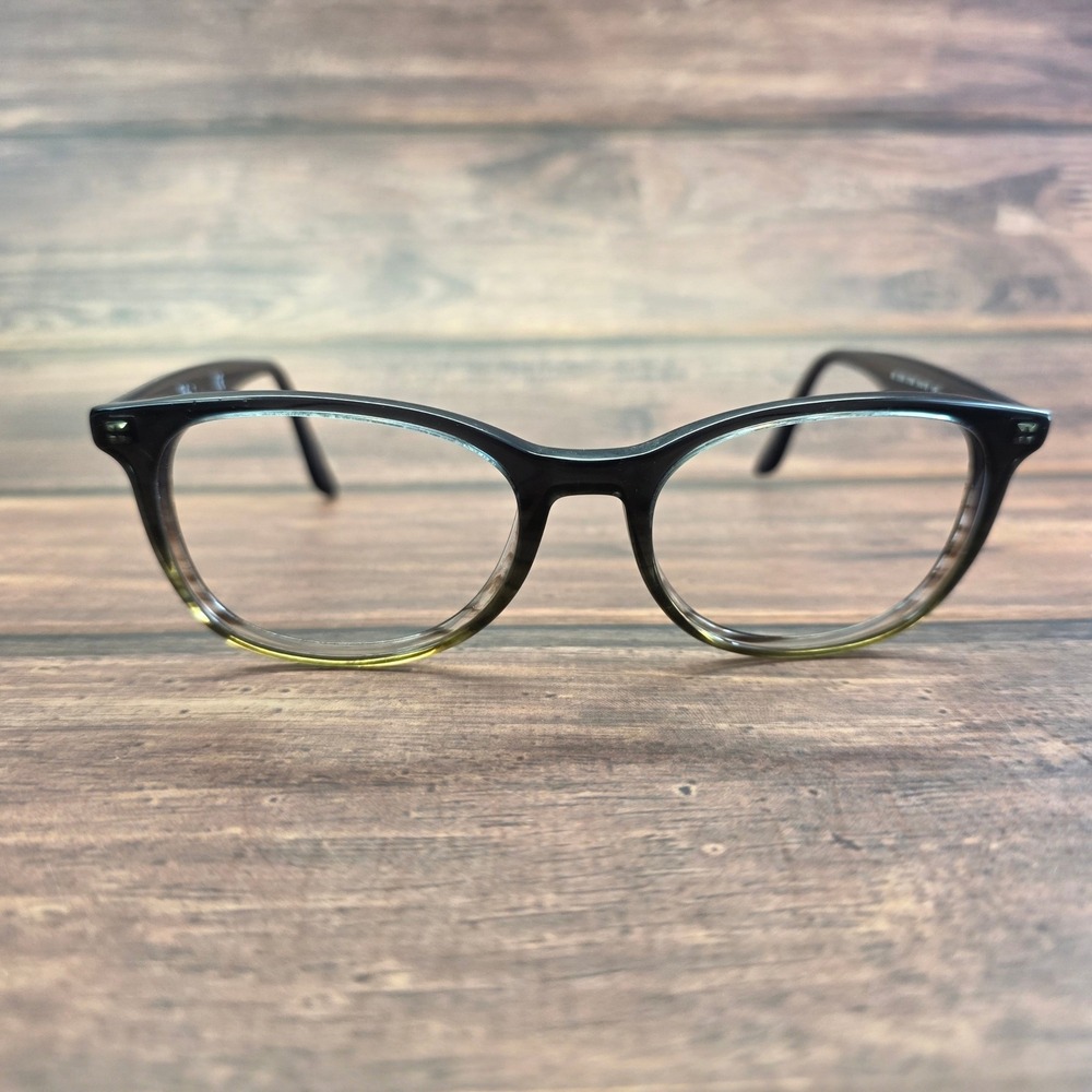 Ray-Ban Black to Olive Fade Round Prescription Glasses